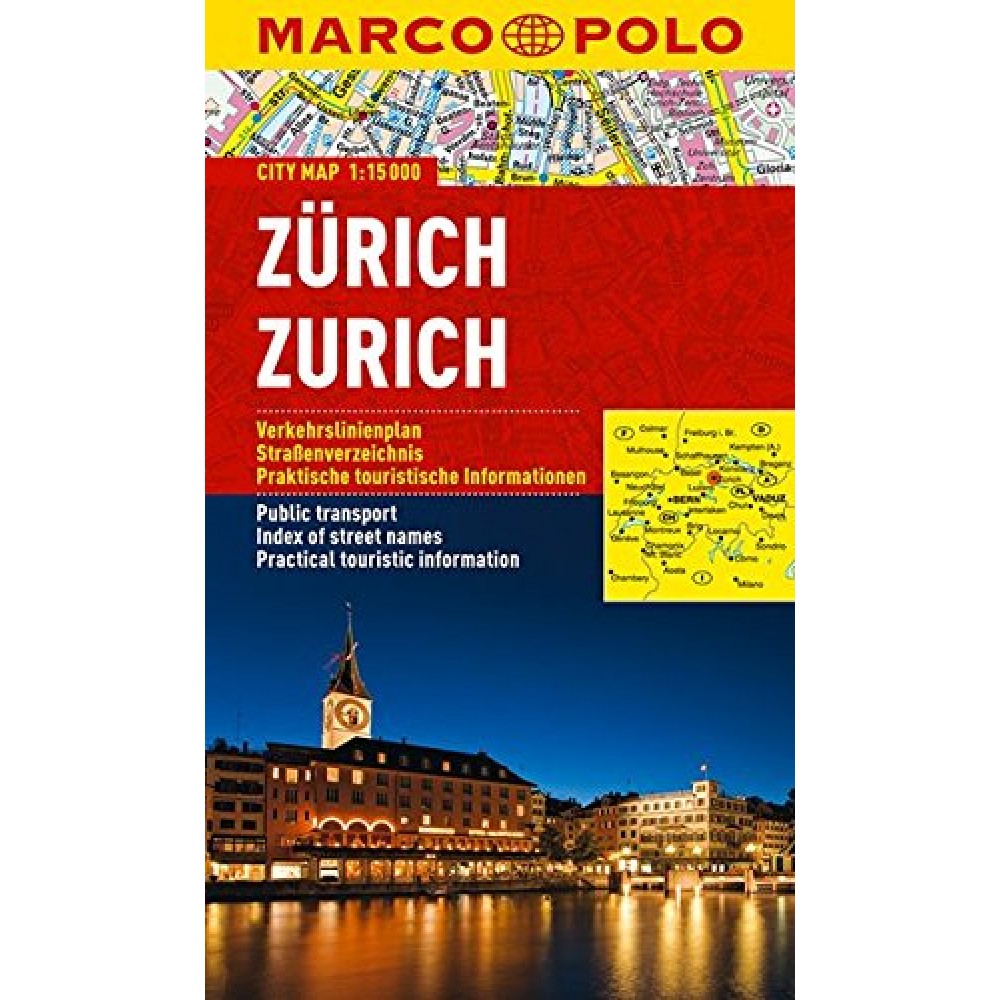 Zürich Marco Polo Cityplan
